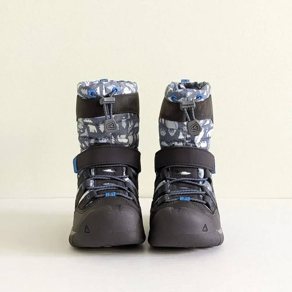NWT Keen Winterport Neo DT Waterproof Boot Size 8 Steel Gray Brilliant Blue